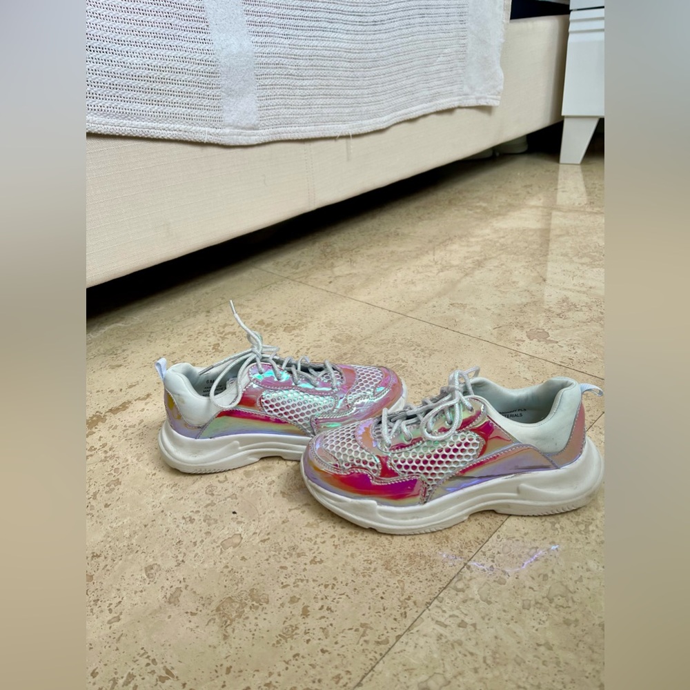 Reflective sneakers